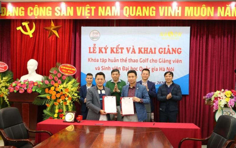 ĐH Quốc Gia Hà Nội triển khai đưaGolf vào chương trình học