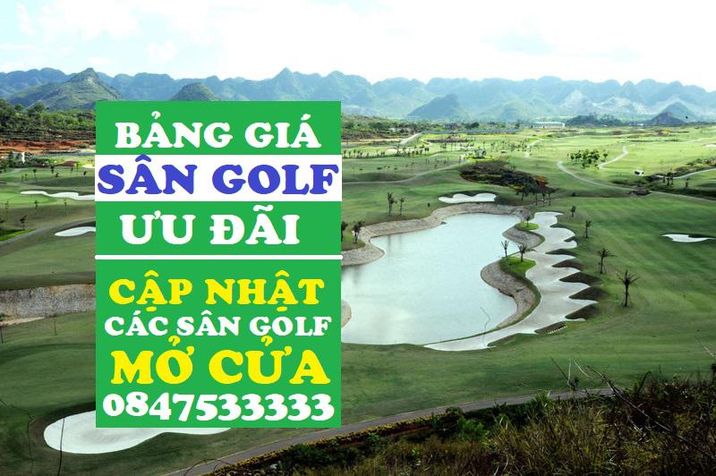 Bảng giá đặt sân golf ưu đãi tháng 7 của Viet Green Golf