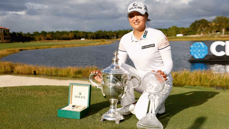 Ko Jin Young bảo vệ được cúp CME Group Tour Championship