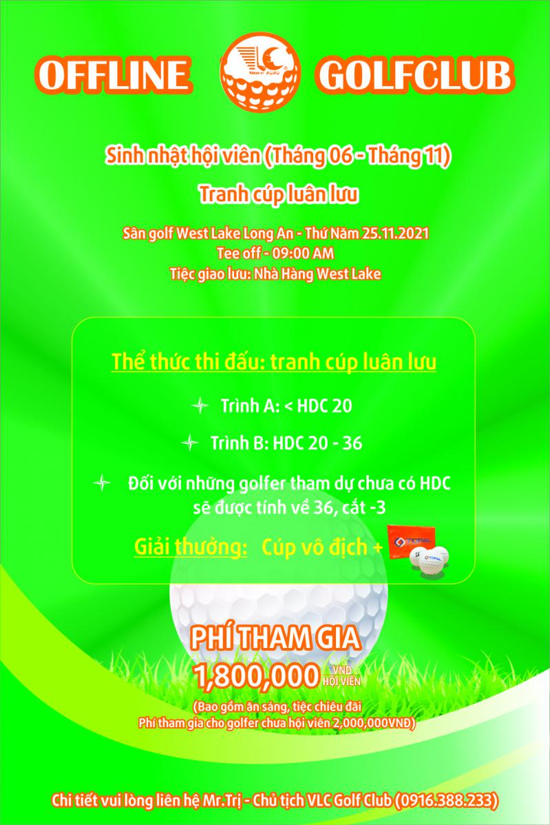 CLB Golf VLC tổ chức outing sau thời gian dài nghỉ dịch Covid-19