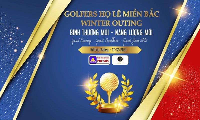 Golfer họ Lê miền Bắc tổ chức outing tháng 12