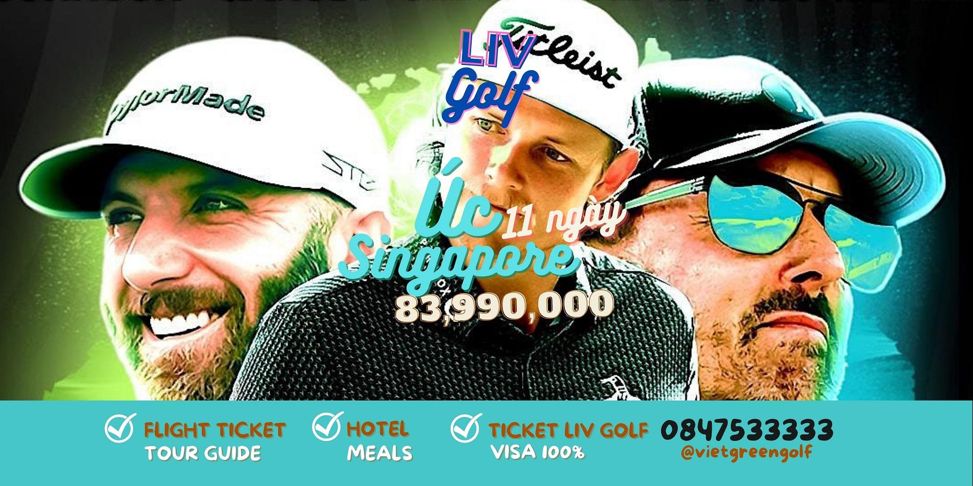 LIV Golf chính thức công bố lịch trình mùa giải 2023