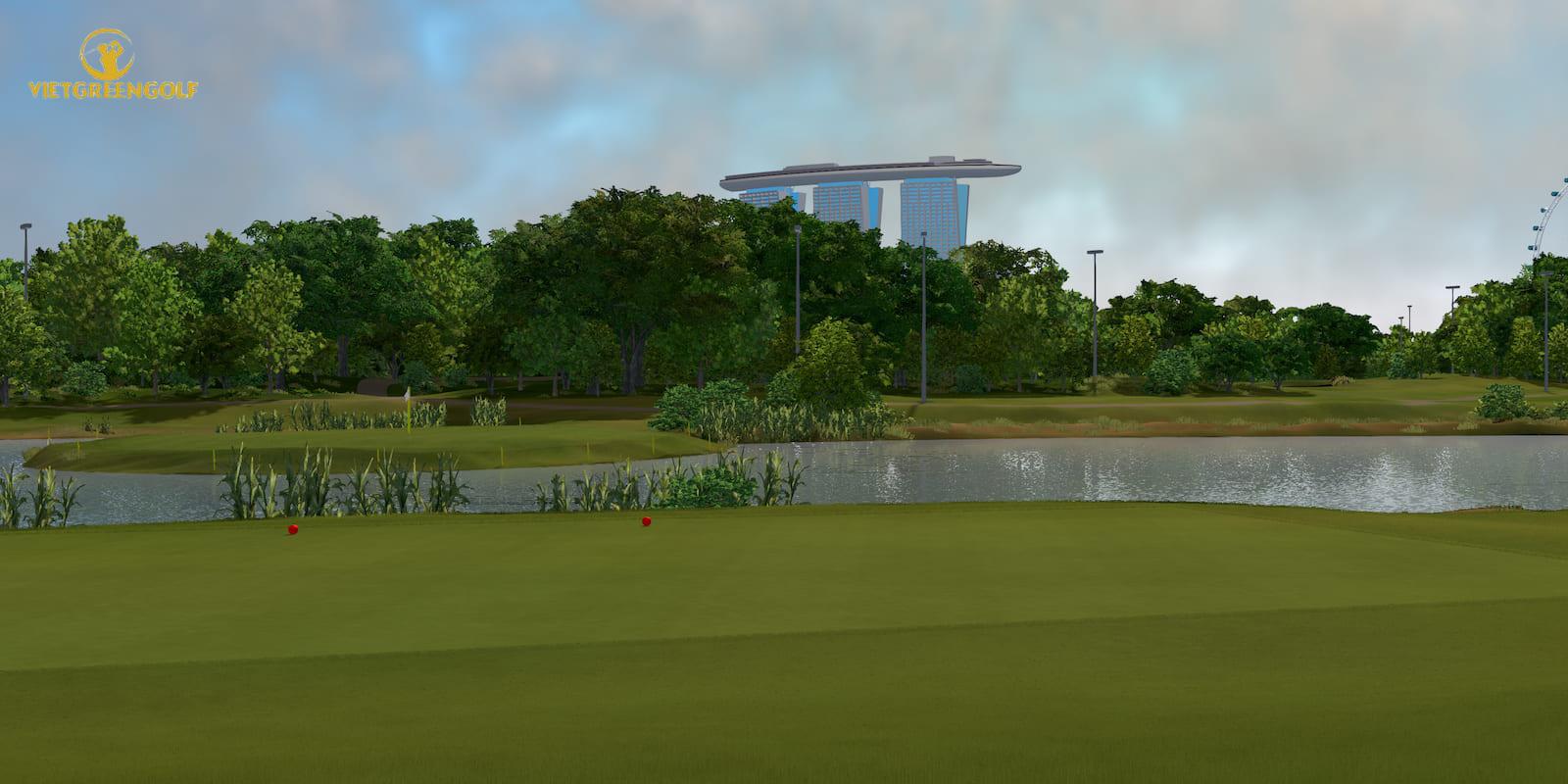 Sân golf Marina Bay Course Singapore - Xứng tầm thế giới