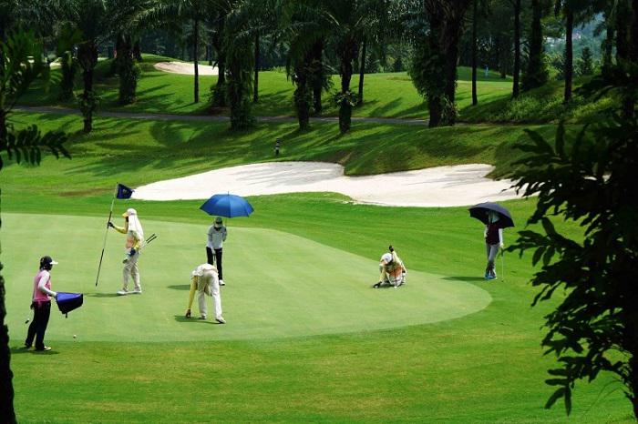 Tee off sân Long Thanh Golf Club - 18 hố - Ngày thường