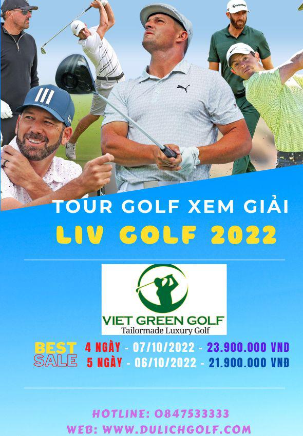 Tour Golf Thái Lan xem Giải LIV GOLF 2022 tại BangKok