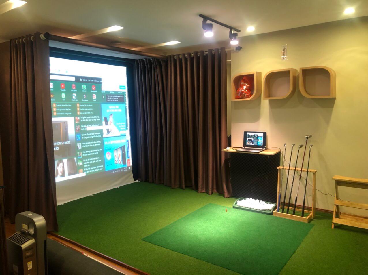 Lắp đặt phòng golf 3D: Golf Platinum cho quý Golfer đẳng cấp