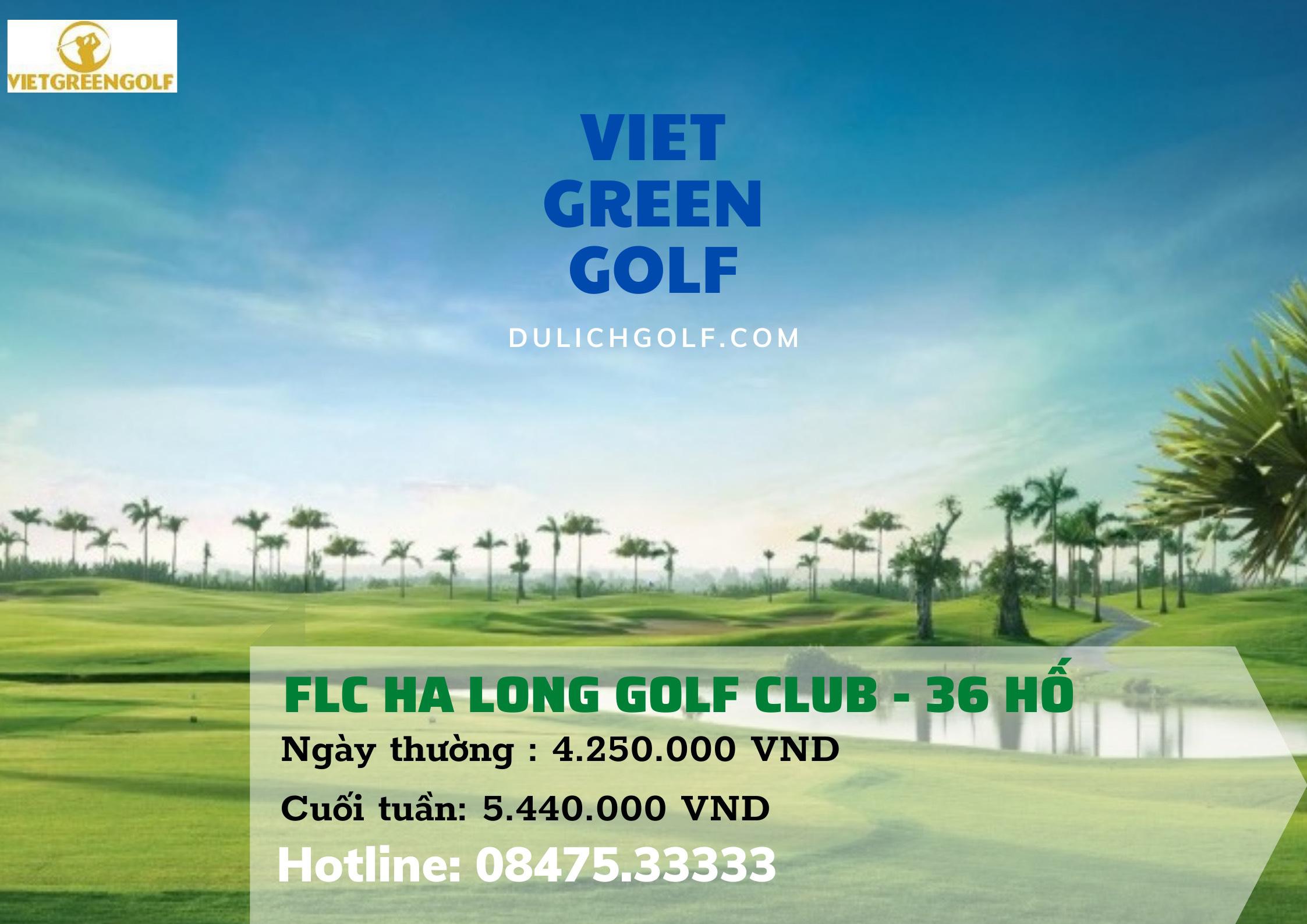 Đặt sân golf FLC Hạ Long 36 hố trong tuần