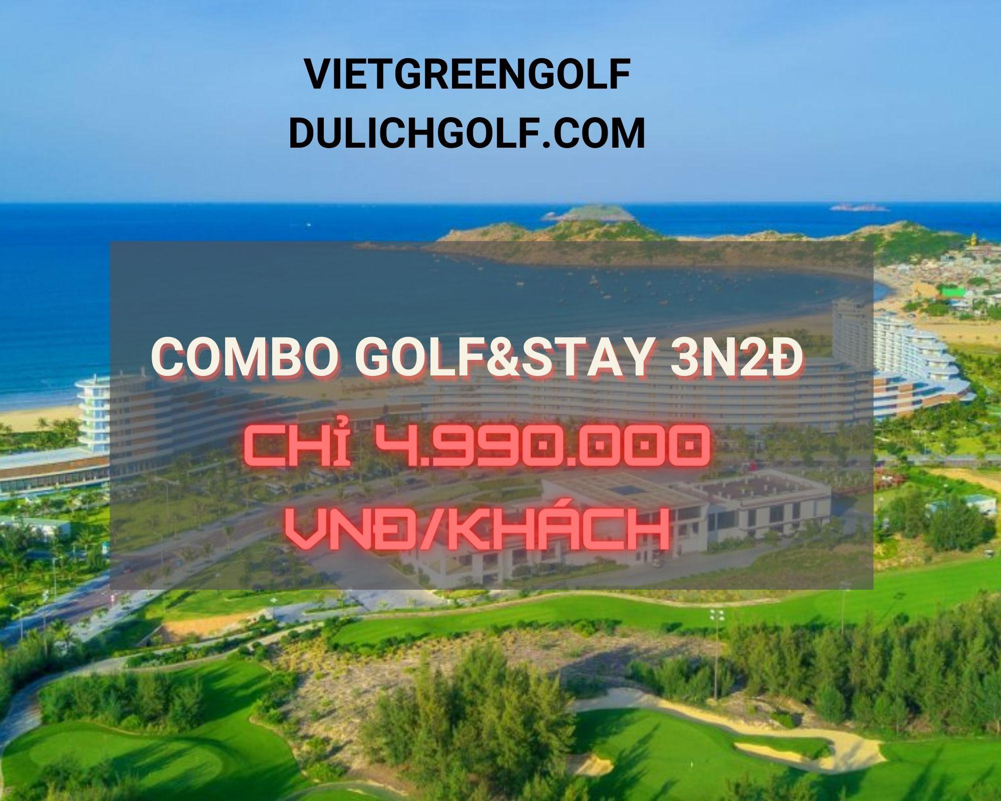 Combo chơi golf FLC Quy Nhơn 3 ngày 2 đêm không giới hạn