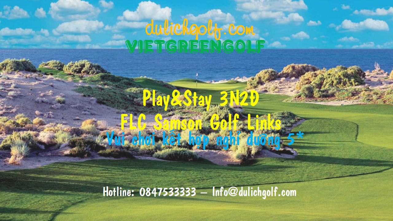 Stay & Play FLC Sầm Sơn 3N2Đ: 2 Vòng Golf + 2 Đêm Nghỉ FLC Sầm Sơn Hotel 5*
