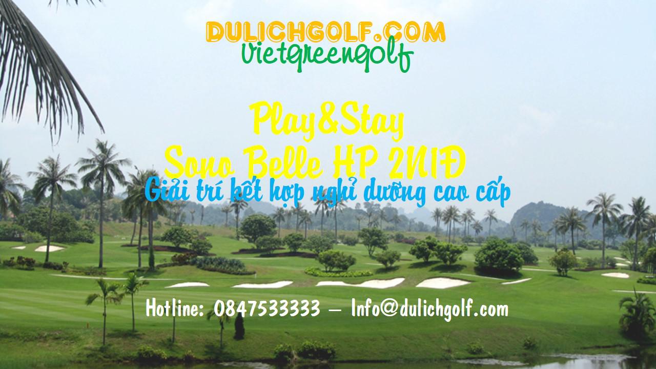 Play&Stay Hải Phòng 2N1Đ: 2 vòng Golf + 1 Đêm Vinpearl Hải Phòng 5*