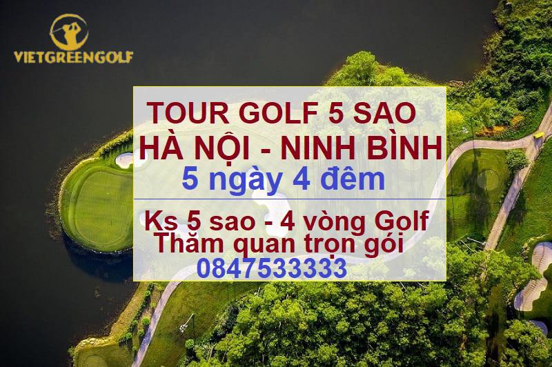 Top 3 điểm du lịch golf dịp Tết tại Miền Bắc, du lịch golf dịp tết, viet green golf