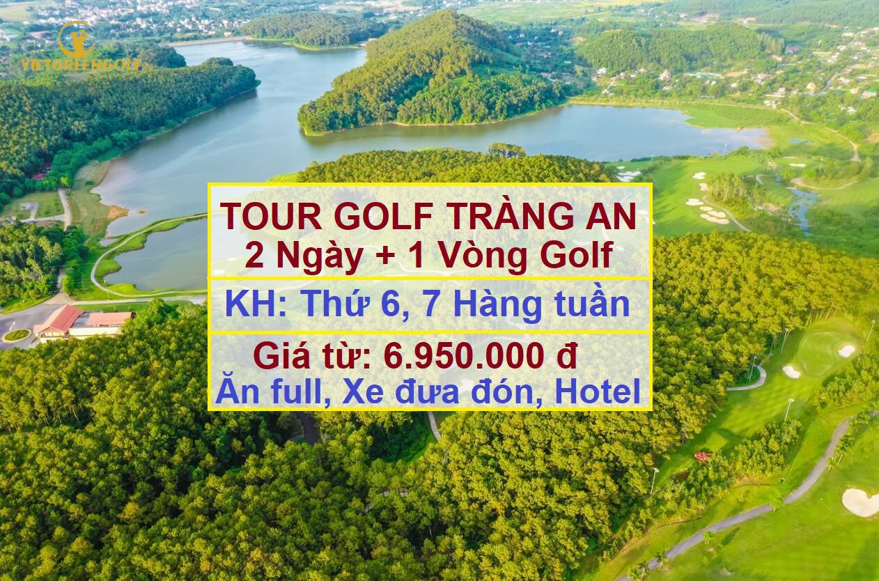 Tour du lịch golf Tràng An Ninh Bình 2 ngày 1 đêm