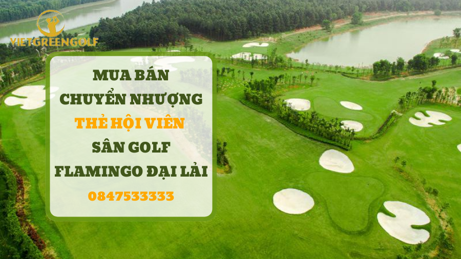 Dịch vụ mua bán chuyển nhượng thẻ hội viên sân golf Flamingo Đại Lải