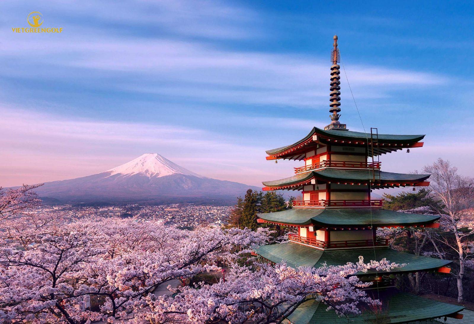 Tour golf Nhật Bản 7 ngày: Osaka - Kyoto - Fuji - Tokyo 