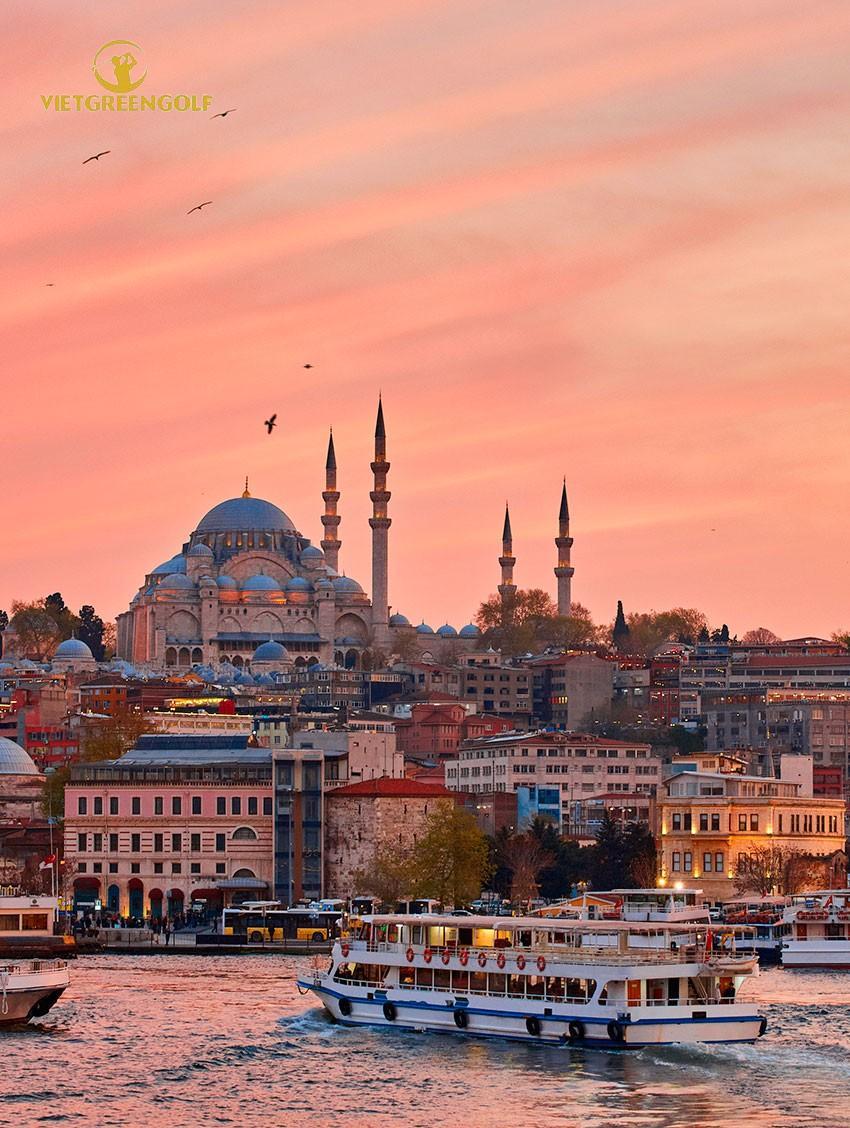 Tour golf Thổ Nhĩ Kỳ 7 ngày: Antalya - Istanbul