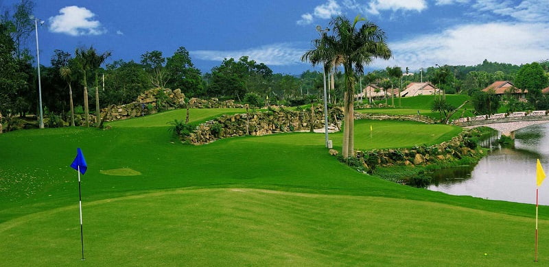 Viet Green Golf, sân golf Asean Resort