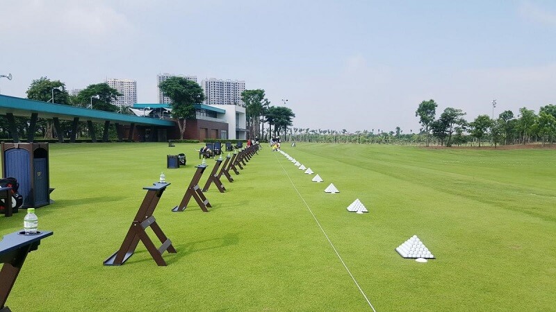 Viet Green Golf, sân golf BRG Golf Center, Mipec Golf Club, sân golf Ciputra, sân golf Mỹ Đình Pearl, Hà Nội Golf Club, sân golf Long Biên, sân golf Hà Đông, Viettime, Đảo Sen Golf, sân golf Phương Đông