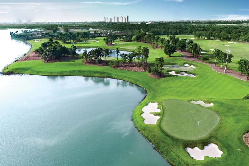 Viet Green Golf, sân golf Ecopark