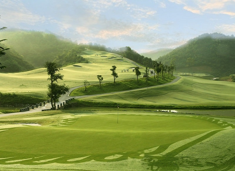 Viet Green Golf, sân golf Phú Mãn 