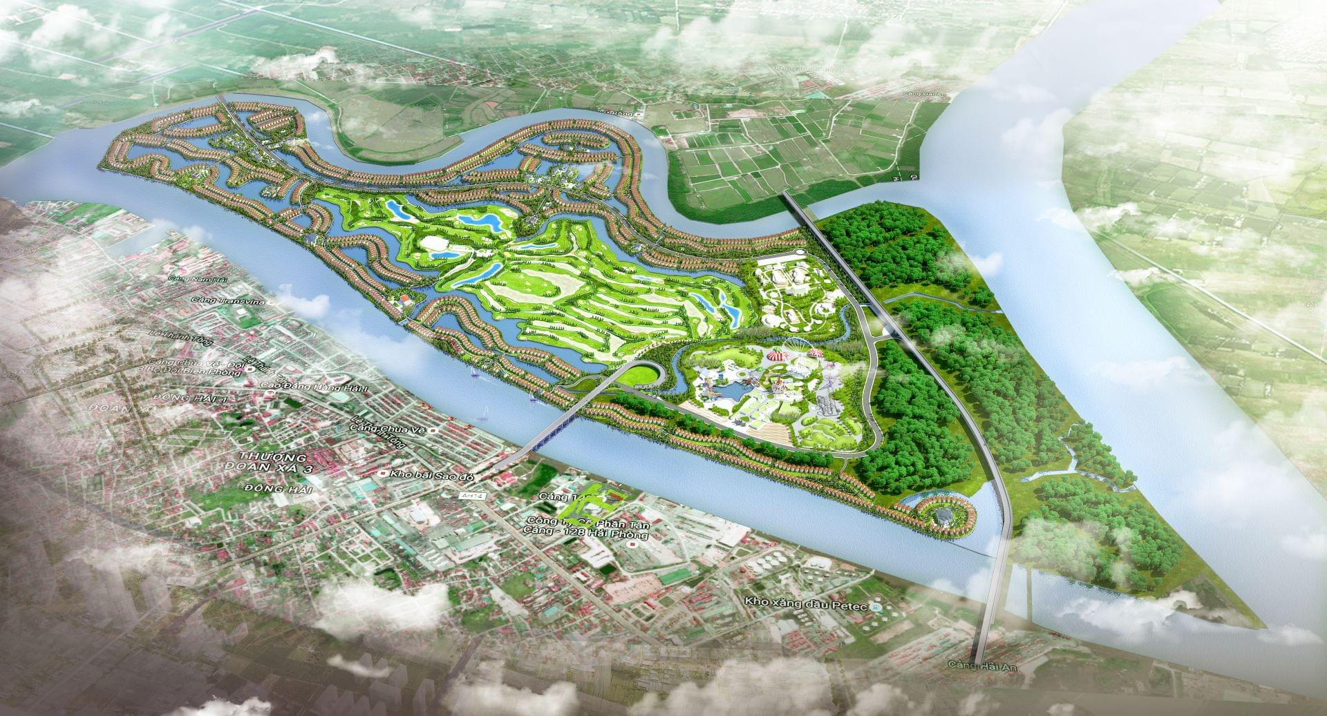 Viet Green Golf, sân golf Sân golf Vũ Yên Thủy Nguyên Hải Phòng