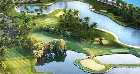 Viet Green Golf, sân golf Tuần Châu Hải Phòng